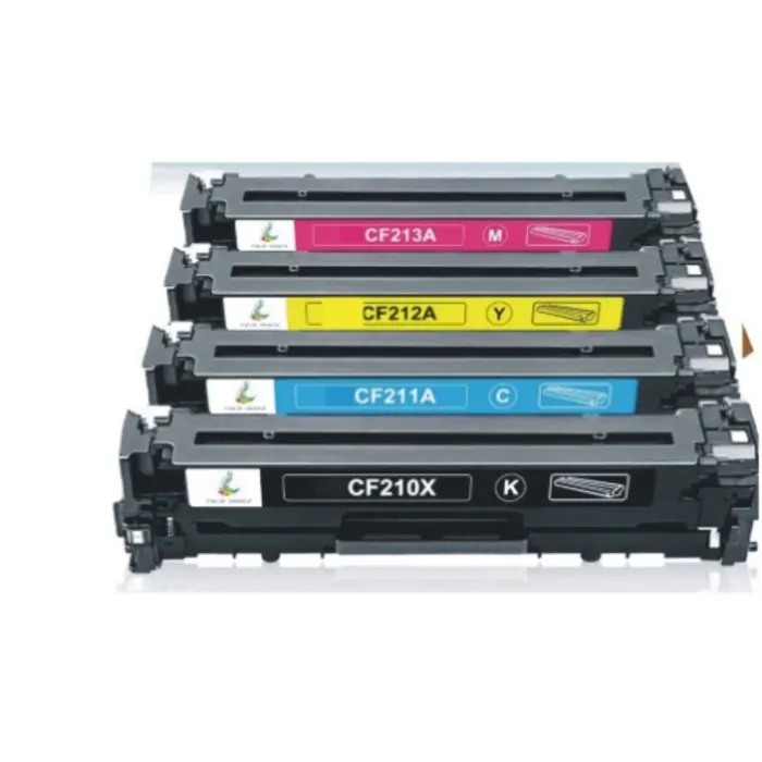 Toner Cartridge For CF210A CF211A CF212A CF213A – 131A Complete Set