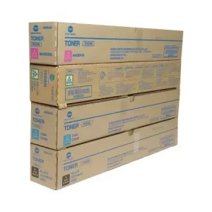 Konica Minolta TN324 CYMK Toner Cartridge Set